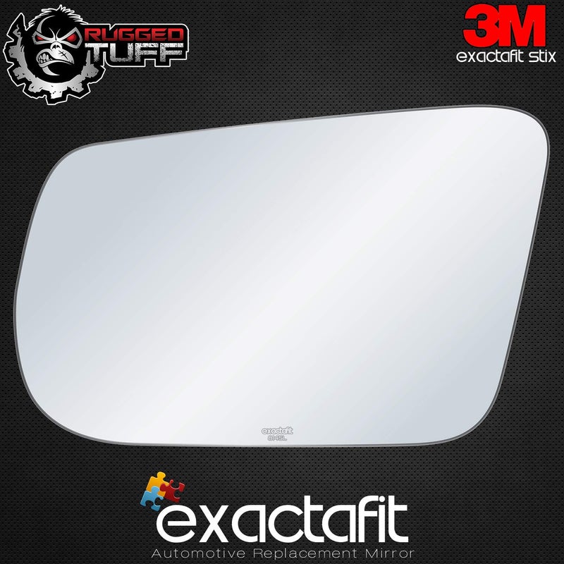 Rugged TUFF Driver Side Mirror Glass Replacement For 2013 2014 2015 2016 2017 2018 Nissan Altima Left Door Flat Mirrors exactafit 8145L - Image 3
